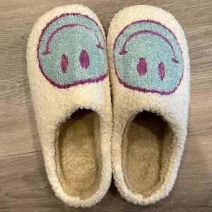 Smiley slippers